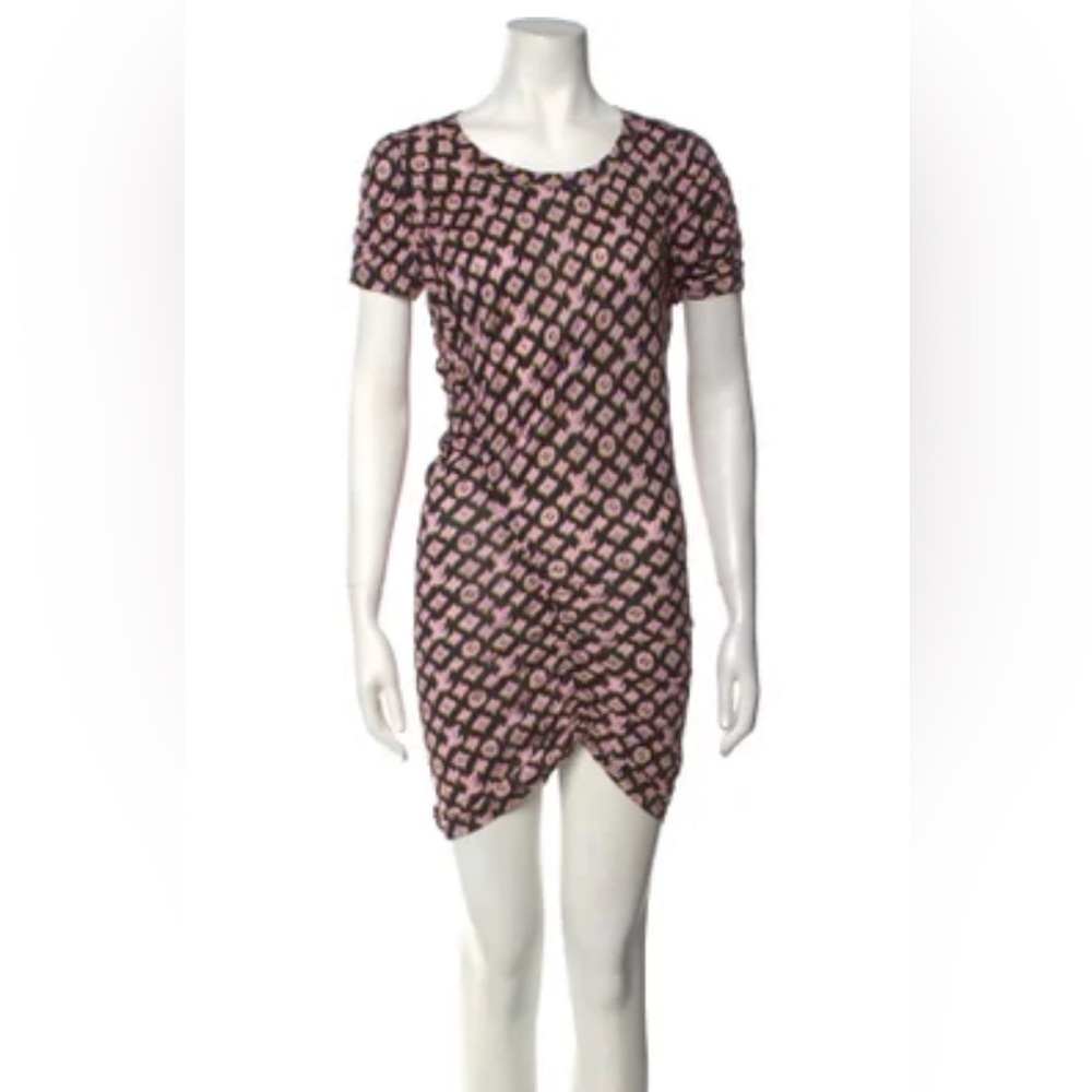 2011 Louis Vuitton x Marc Jacobs Blurred Monogram Dress
